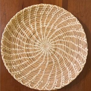 Vintage Tohono O'odham Papago Native American Antique Woven Coil Basket EUC